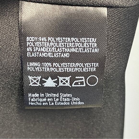 BHLDN V Neck Gown Black size US 2 - Picture 5 of 11